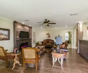Living Room from house made by Pratt Homes, Tyler, Texas