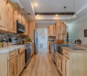 Torridon wooden kitchen made by Pratt Homes, Tyler, Texas