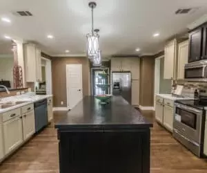 Kitchen from house model Frontier made by company Pratt Homes