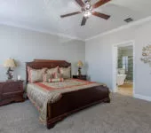 Torridon main bedroom made by Pratt Homes, Tyler, Texas