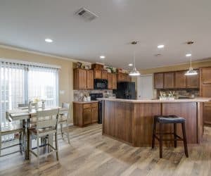 Pratt Modular Homes can be designed with open concept kitchens