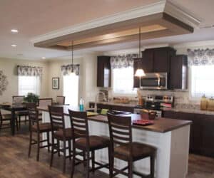 Kitchen Area from home model Angela made by Pratt Homes, Tyler, Texas