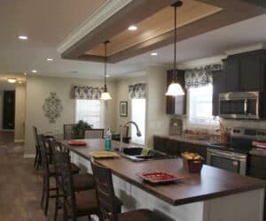 Kitchen from home model Angela made by Pratt Homes, Tyler, Texas