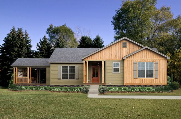 Fairfax Modular Home exterior look