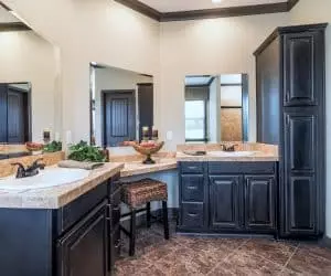 Fairfax Modular Home kitchen area made by Pratt Homes, Tyler, Texas