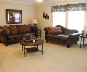 Living room in the house model Offset