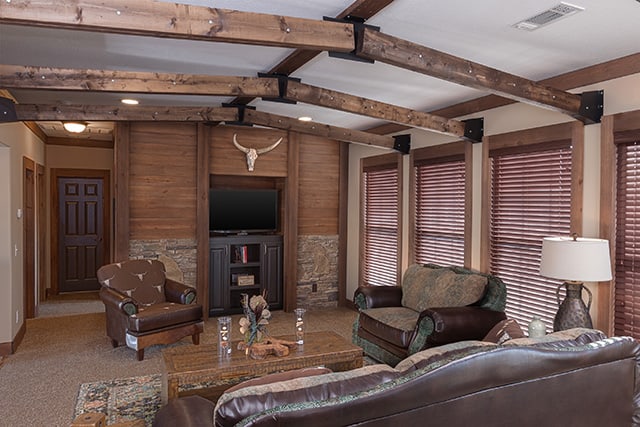 Yates Modular Home Living Room made by Pratt Homes from Tyler, Texas