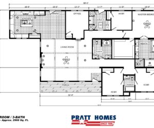 Floorplan of the house model Edington