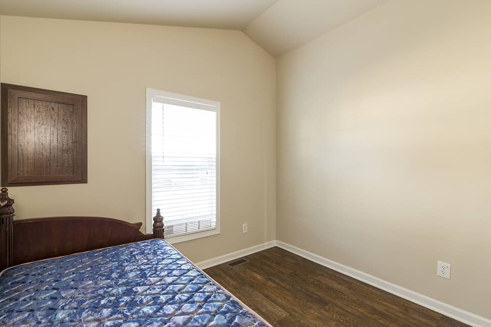 Bedroom from house model APH 522 made by Pratt Homes, Tyler, Texas