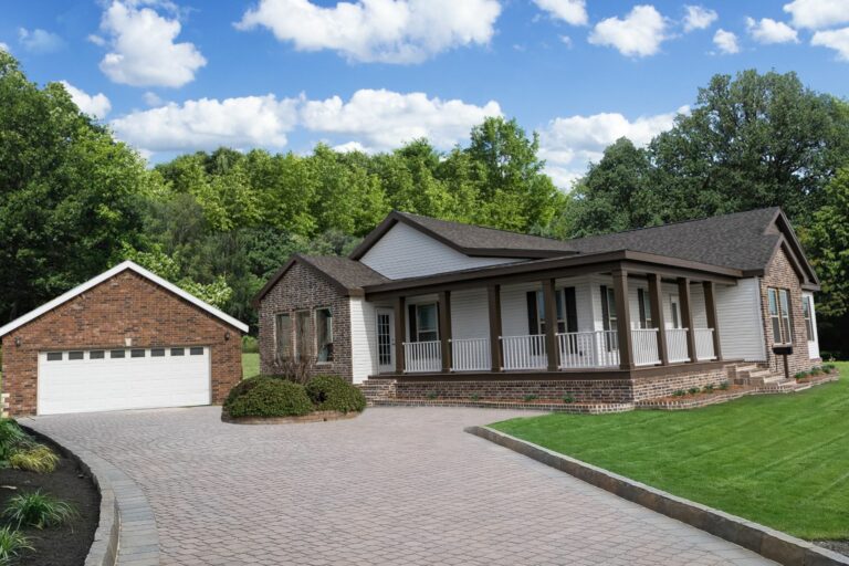 Exterior of Modular Home Sequoia V2 Pratt Homes, Tyler, Texas