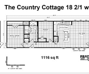 the country cottage 18 2/1 made by pratt homes tyler texas