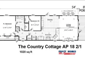 Country Cottage floorplan