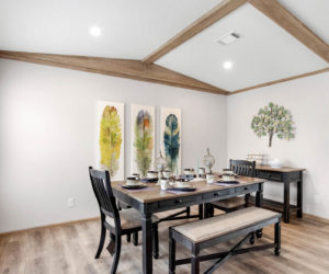 The Dauphine Dining Room by Pratt homes Tyler Texas