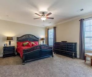 Lone Star master bedroom pratt homes tyler texas