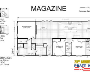 Magazine house, floorplan made by Pratt Homes, Tyler, Texas