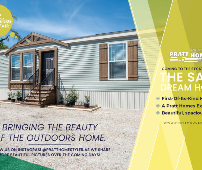 Pratt Homes’ The Sage – Only At The East Texas State Fair In 2023!