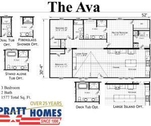 The Ava Floorplan, Pratt Homes, Tyler, TX